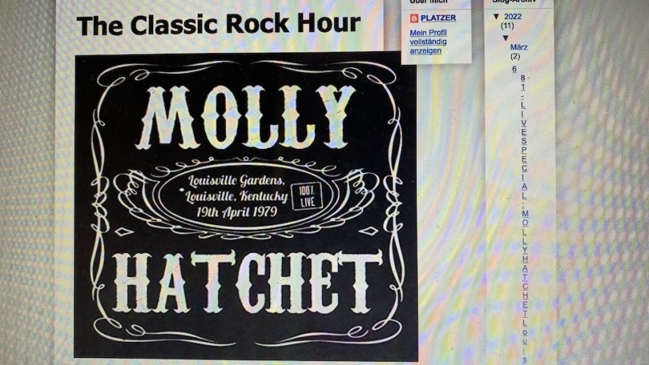 681 - Live Special MOLLY HATCHET Louisville ´79