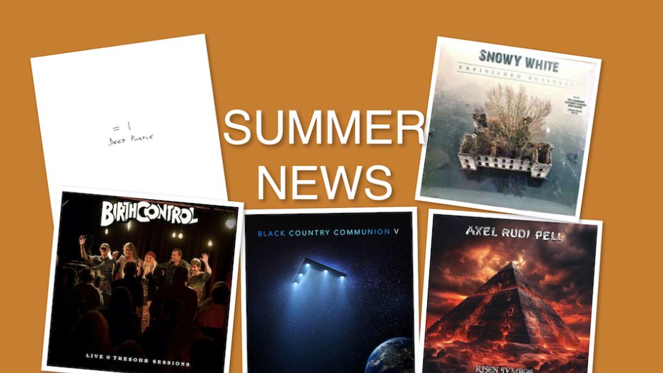 “ABSOLUTE ROCK - The Classic Rock Hour” - Nr. 803 – Summer News