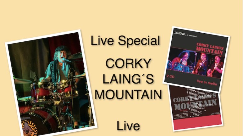 Bild zu: “ABSOLUTE ROCK - The Classic Rock Hour - Nr. 816 – Live Special  CORKY LAING`S MOUNTAIN Live