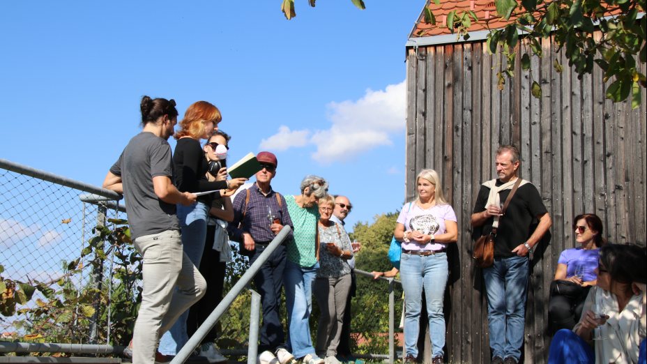 Durch die Weinberge und Poesie am Schluss